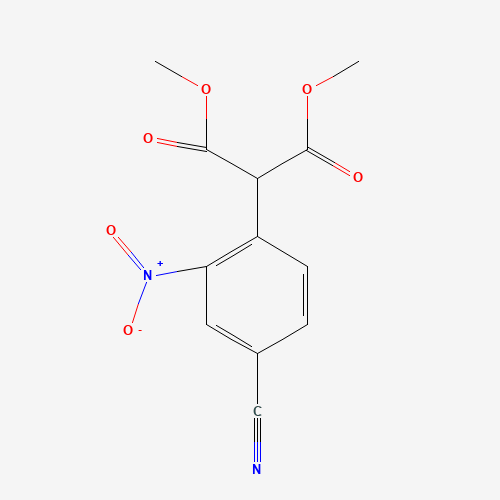 dimethyl 2-(4-cyano-2-nitrophenyl)propanedioate (CAS: 651747-69-2) - Related Chemical Product
