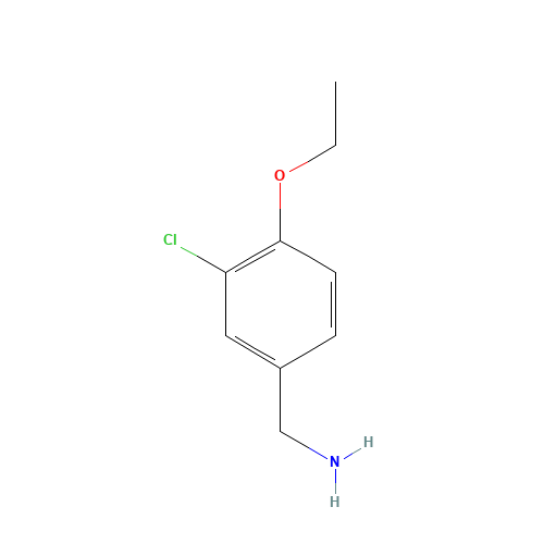 (3-chloro-4-ethoxyphenyl)methanamine (CAS: 329928-04-3) - Related Chemical Product