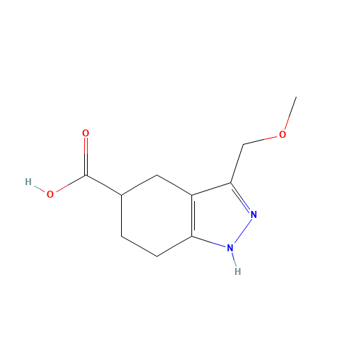 3-(methoxymethyl)-4,5,6,7-tetrahydro-1H-indazole-5-carboxylic acid (CAS: 1359655-92-7) - Related Chemical Product