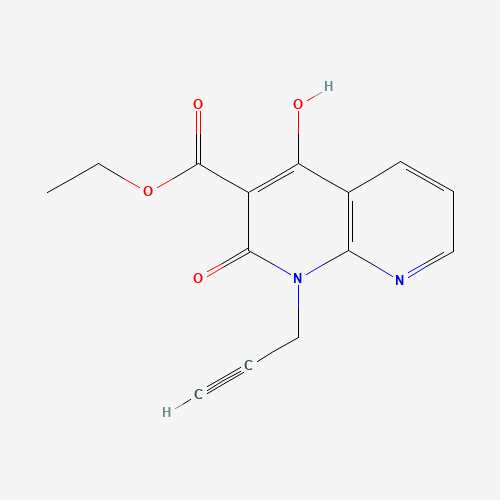 ethyl 4-hydroxy-2-oxo-1-prop-2-ynyl-1,8-naphthyridine-3-carboxylate (CAS: 1253789-55-7) - Related Chemical Product