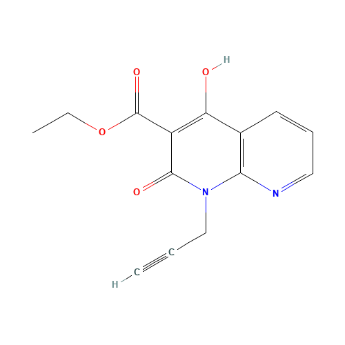 ethyl 4-hydroxy-2-oxo-1-prop-2-ynyl-1,8-naphthyridine-3-carboxylate (CAS: 1253789-55-7) - Related Chemical Product