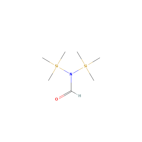 N,N-bis(trimethylsilyl)formamide (CAS: 15500-60-4) - Chemical Structure and Molecular Formula 