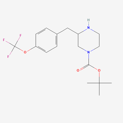 tert-butyl 3-[[4-(trifluoromethoxy)phenyl]methyl]piperazine-1-carboxylate (CAS: 886774-09-0) - Related Chemical Product