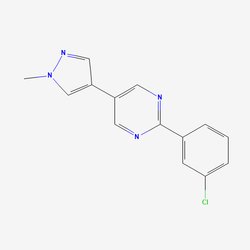 2-(3-chlorophenyl)-5-(1-methylpyrazol-4-yl)pyrimidine (CAS: 1314391-80-4) - Related Chemical Product