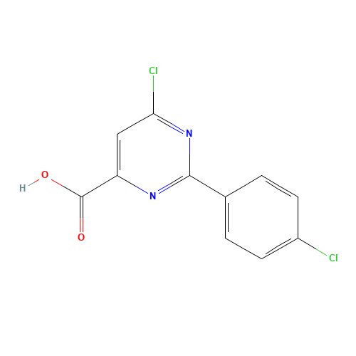 6-chloro-2-(4-chlorophenyl)pyrimidine-4-carboxylic acid (CAS: 1282411-08-8) - Related Chemical Product