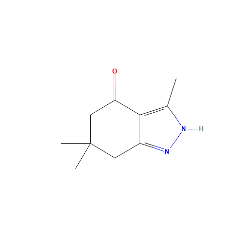 3,6,6-trimethyl-5,7-dihydro-2H-indazol-4-one (CAS: 16315-16-5) - Related Chemical Product
