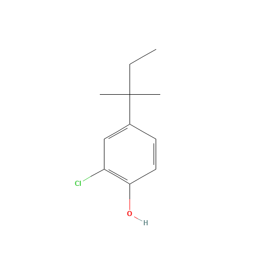 2-chloro-4-(2-methylbutan-2-yl)phenol (CAS: 5323-65-9) - Related Chemical Product