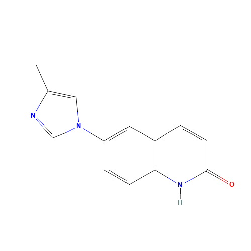 6-(4-methylimidazol-1-yl)-1H-quinolin-2-one (CAS: 102791-40-2) - Related Chemical Product