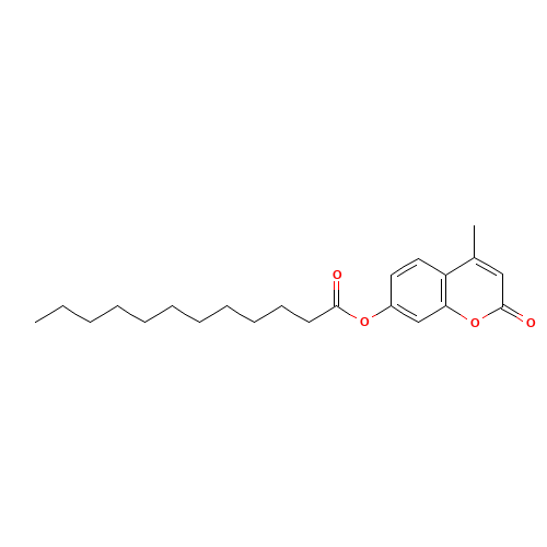 (4-methyl-2-oxochromen-7-yl) dodecanoate (CAS: 66185-71-5) - Related Chemical Product