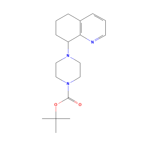tert-butyl 4-(5,6,7,8-tetrahydroquinolin-8-yl)piperazine-1-carboxylate (CAS: 229345-45-3) - Related Chemical Product