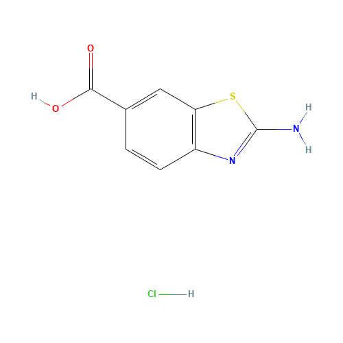 2-amino-1,3-benzothiazole-6-carboxylic acid;hydrochloride (CAS: 18330-76-2) - Related Chemical Product