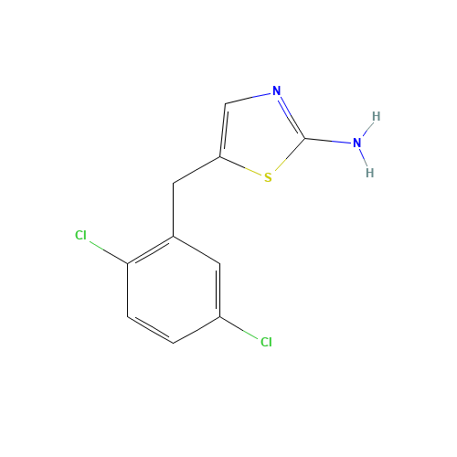 5-[(2,5-dichlorophenyl)methyl]-1,3-thiazol-2-amine (CAS: 405921-35-9) - Related Chemical Product