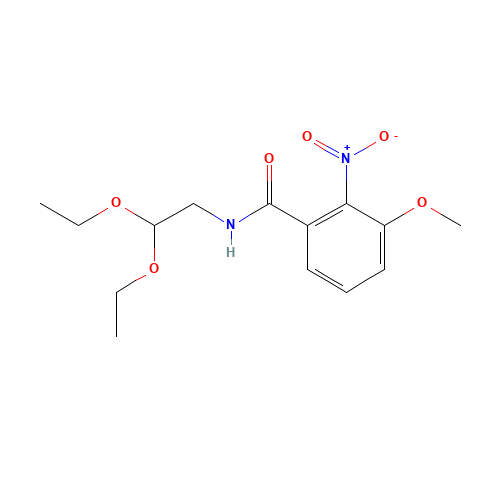 N-(2,2-diethoxyethyl)-3-methoxy-2-nitrobenzamide (CAS: 1616289-09-8) - Related Chemical Product