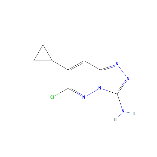 6-chloro-7-cyclopropyl-[1,2,4]triazolo[4,3-b]pyridazin-3-amine (CAS: 1178583-40-8) - Related Chemical Product
