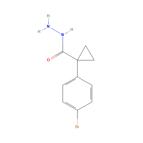 1-(4-bromophenyl)cyclopropane-1-carbohydrazide (CAS: 1098360-87-2) - Related Chemical Product