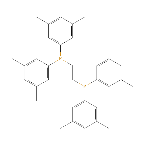 2-bis(3,5-dimethylphenyl)phosphanylethyl-bis(3,5-dimethylphenyl)phosphane (CAS: 220185-35-3) - Related Chemical Product
