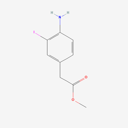 methyl 2-(4-amino-3-iodophenyl)acetate (CAS: 374933-81-0) - Related Chemical Product