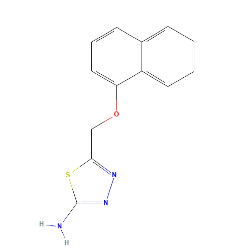 5-(naphthalen-1-yloxymethyl)-1,3,4-thiadiazol-2-amine (CAS: 364360-14-5) - Related Chemical Product
