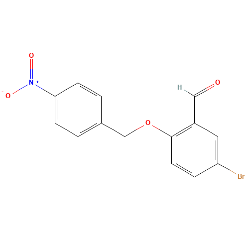 5-bromo-2-[(4-nitrophenyl)methoxy]benzaldehyde (CAS: 92161-14-3) - Related Chemical Product