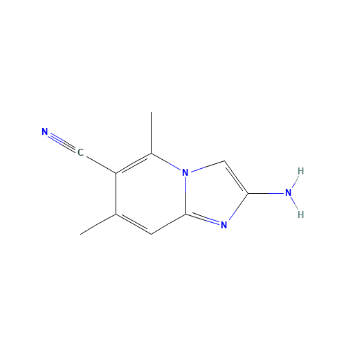 2-amino-5,7-dimethylimidazo[1,2-a]pyridine-6-carbonitrile (CAS: 658057-83-1) - Related Chemical Product