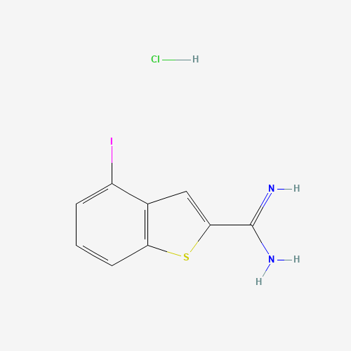 4-iodo-1-benzothiophene-2-carboximidamide;hydrochloride (CAS: 149732-36-5) - Related Chemical Product