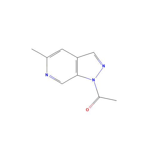 1-(5-methylpyrazolo[3,4-c]pyridin-1-yl)ethanone (CAS: 76006-01-4) - Related Chemical Product