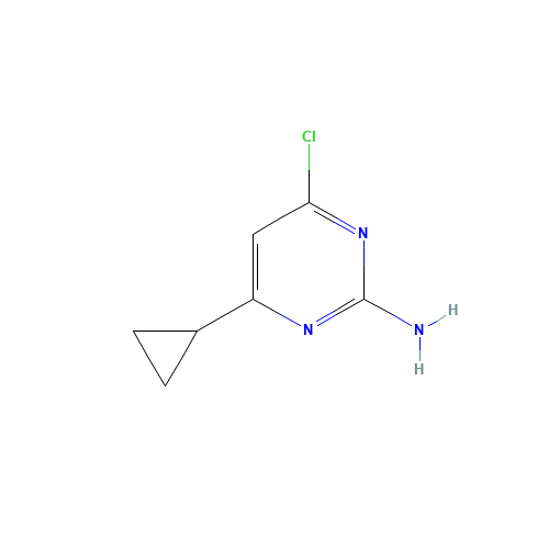 4-chloro-6-cyclopropylpyrimidin-2-amine (CAS: 21573-09-1) - Related Chemical Product
