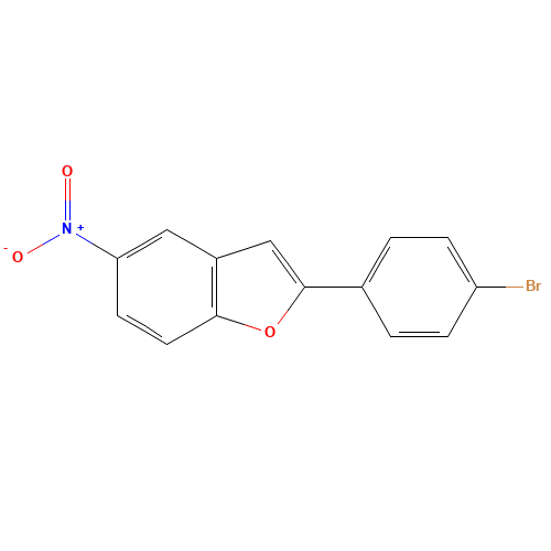 2-(4-bromophenyl)-5-nitro-1-benzofuran (CAS: 128146-41-8) - Related Chemical Product