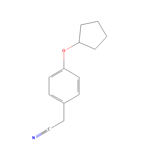 2-(4-cyclopentyloxyphenyl)acetonitrile (CAS: 900137-13-5) - Related Chemical Product