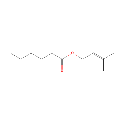 3-methylbut-2-enyl hexanoate (CAS: 76649-22-4) - Related Chemical Product
