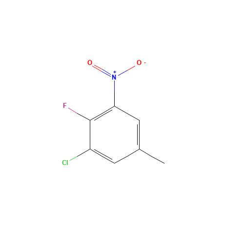 1-chloro-2-fluoro-5-methyl-3-nitrobenzene (CAS: 1260790-51-9) - Related Chemical Product