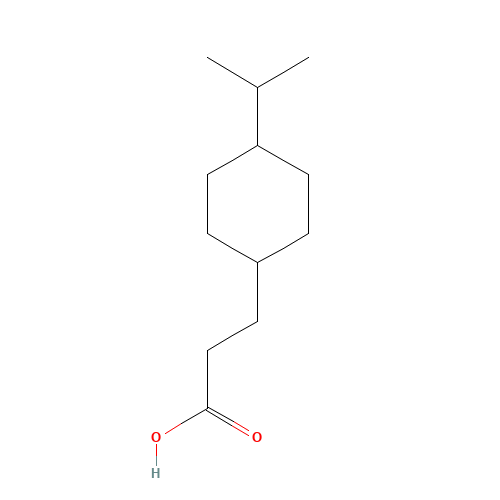 3-(4-propan-2-ylcyclohexyl)propanoic acid (CAS: 62221-13-0) - Related Chemical Product