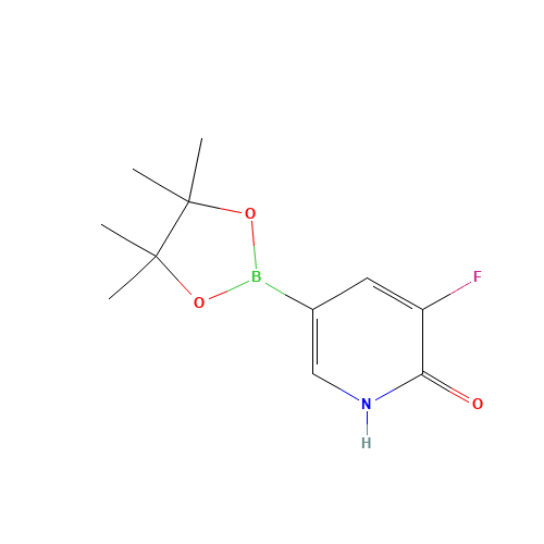 3-fluoro-5-(4,4,5,5-tetramethyl-1,3,2-dioxaborolan-2-yl)-1H-pyridin-2-one (CAS: 1333319-76-8) - Related Chemical Product