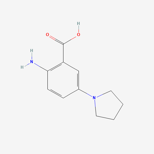 2-amino-5-pyrrolidin-1-ylbenzoic acid (CAS: 159526-21-3) - Related Chemical Product