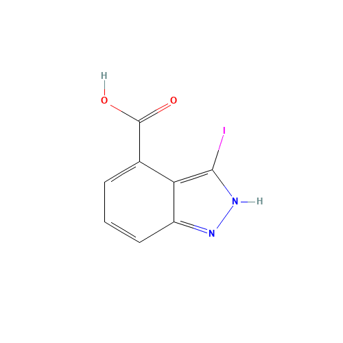 3-iodo-2H-indazole-4-carboxylic acid (CAS: 885520-80-9) - Related Chemical Product