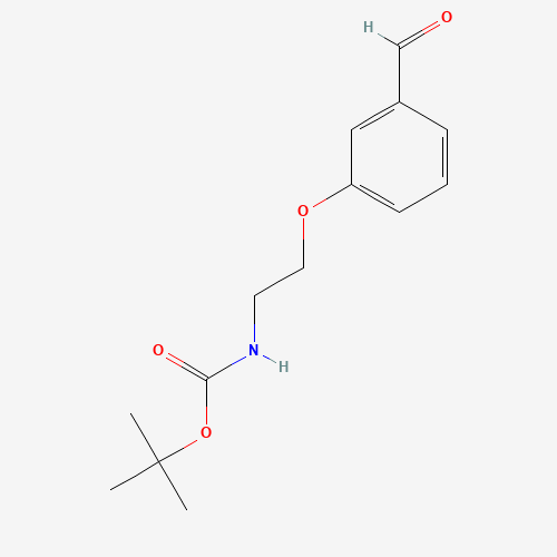 tert-butyl N-[2-(3-formylphenoxy)ethyl]carbamate (CAS: 179003-14-6) - Related Chemical Product