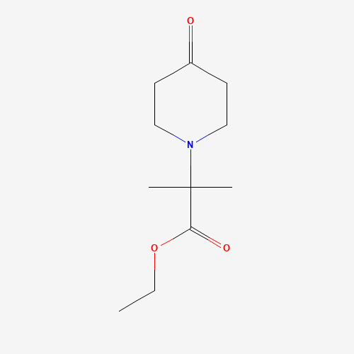 ethyl 2-methyl-2-(4-oxopiperidin-1-yl)propanoate (CAS: 1018815-98-9) - Related Chemical Product