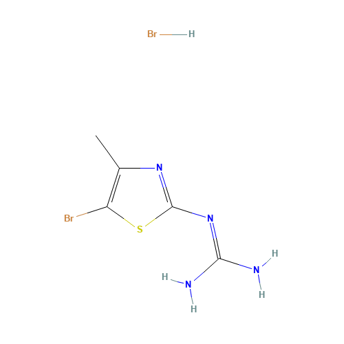 2-(5-bromo-4-methyl-1,3-thiazol-2-yl)guanidine;hydrobromide (CAS: 1197238-35-9) - Related Chemical Product