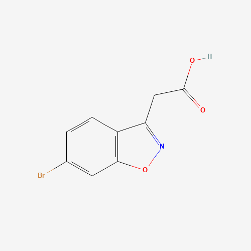 2-(6-bromo-1,2-benzoxazol-3-yl)acetic acid (CAS: 540750-32-1) - Related Chemical Product
