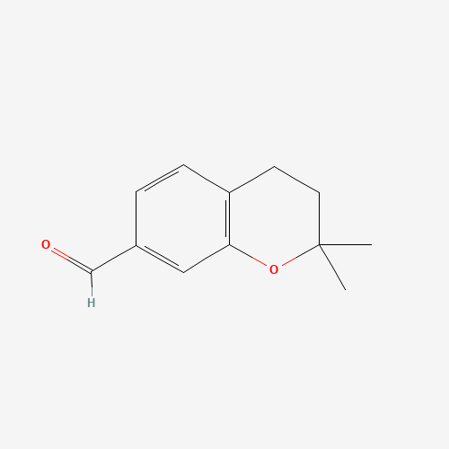 2,2-dimethyl-3,4-dihydrochromene-7-carbaldehyde (CAS: 881657-09-6) - Related Chemical Product