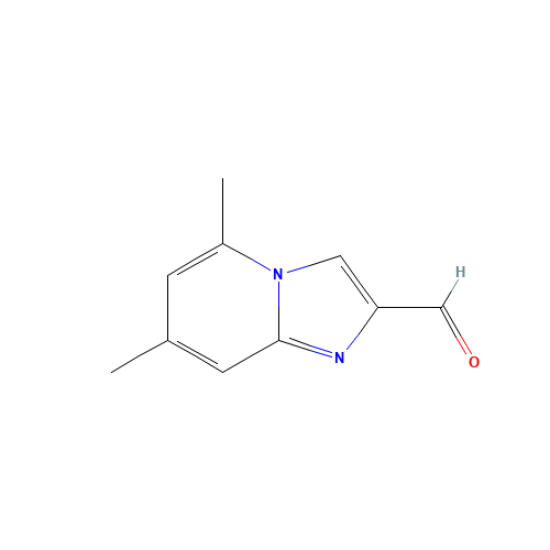 5,7-dimethylimidazo[1,2-a]pyridine-2-carbaldehyde (CAS: 881841-38-9) - Related Chemical Product