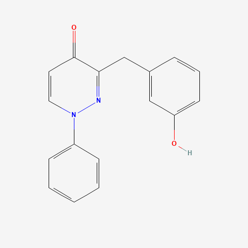3-[(3-hydroxyphenyl)methyl]-1-phenylpyridazin-4-one (CAS: 1314395-20-4) - Related Chemical Product