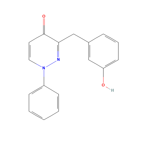 3-[(3-hydroxyphenyl)methyl]-1-phenylpyridazin-4-one (CAS: 1314395-20-4) - Related Chemical Product