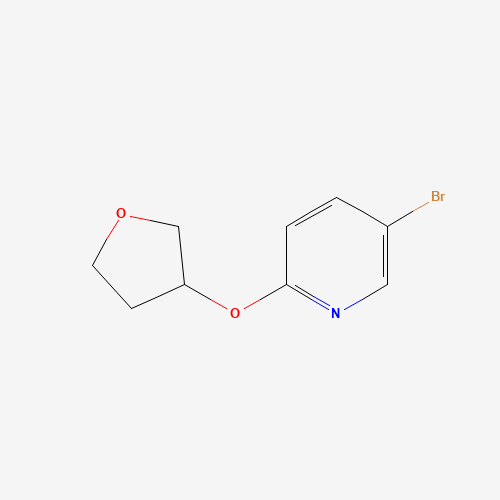 5-bromo-2-(oxolan-3-yloxy)pyridine (CAS: 494771-98-1) - Related Chemical Product