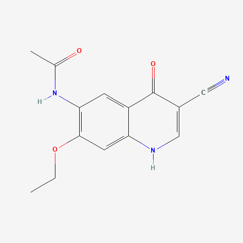 N-(3-cyano-7-ethoxy-4-oxo-1H-quinolin-6-yl)acetamide (CAS: 848133-75-5) - Related Chemical Product