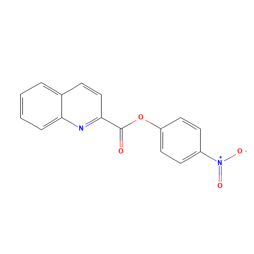 (4-nitrophenyl) quinoline-2-carboxylate (CAS: 103131-56-2) - Related Chemical Product
