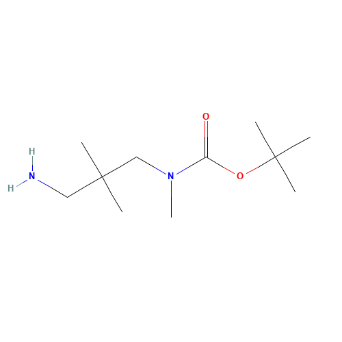 tert-butyl N-(3-amino-2,2-dimethylpropyl)-N-methylcarbamate (CAS: 1176225-54-9) - Related Chemical Product