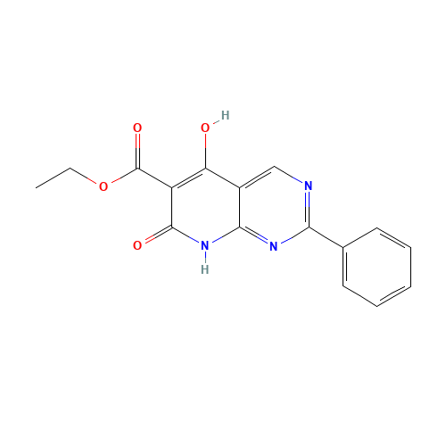 ethyl 5-hydroxy-7-oxo-2-phenyl-8H-pyrido[2,3-d]pyrimidine-6-carboxylate (CAS: 1253791-09-1) - Related Chemical Product