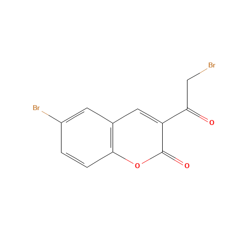 6-bromo-3-(2-bromoacetyl)chromen-2-one (CAS: 106578-01-2) - Related Chemical Product