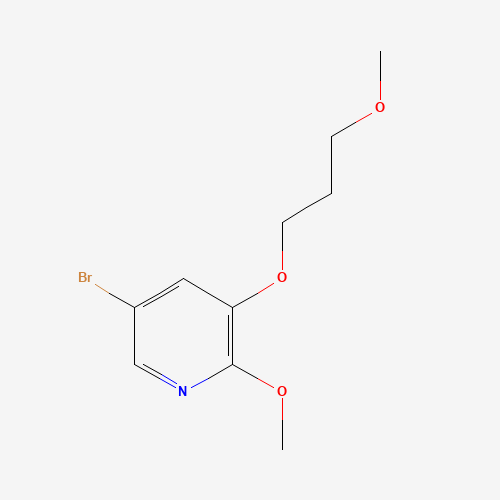 5-bromo-2-methoxy-3-(3-methoxypropoxy)pyridine (CAS: 865156-71-4) - Related Chemical Product